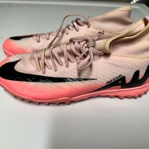 Nike Pink and Black Athletic Cleats